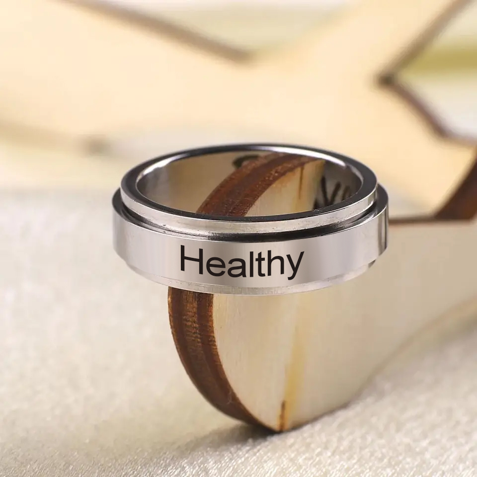 Initial Ring Custom - Кольцо COOLTIME для снятия тревоги с