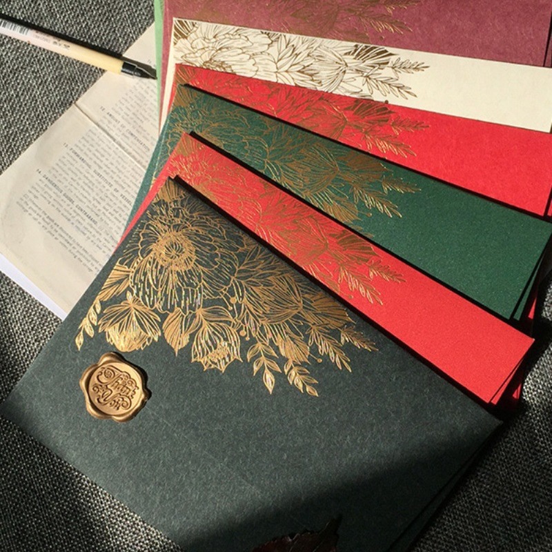 Wax Seal Letter Kit - 10 шт./специальная бумажная карта, конверт для