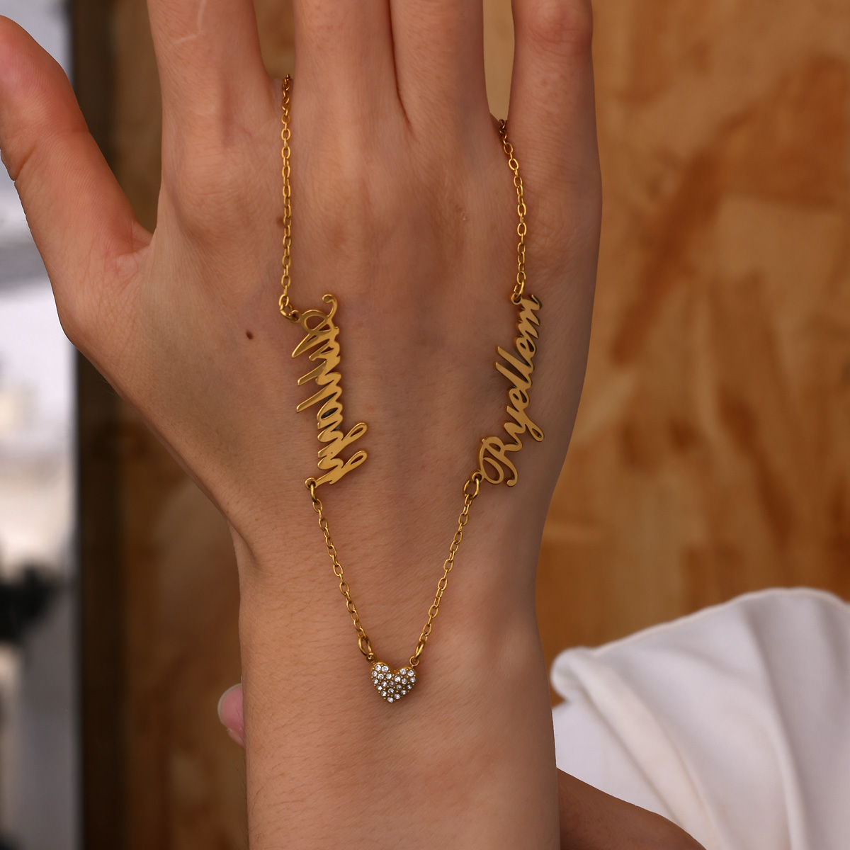 Ожерелье с двумя именами на за – обзор и цена Name Necklace Custom