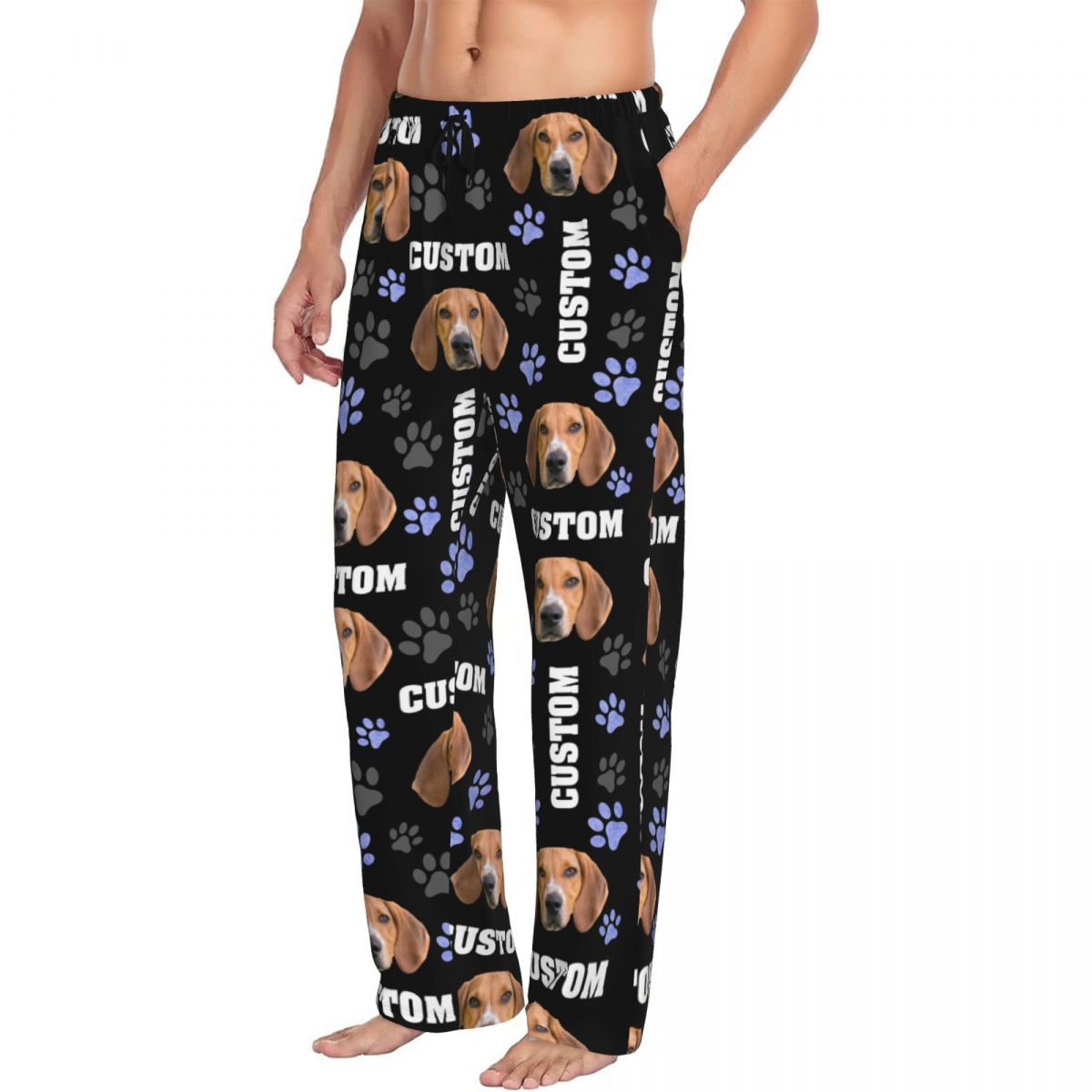Men Custom Dog Photo Pajama Pa – обзор и цена Pet Portrait Custom