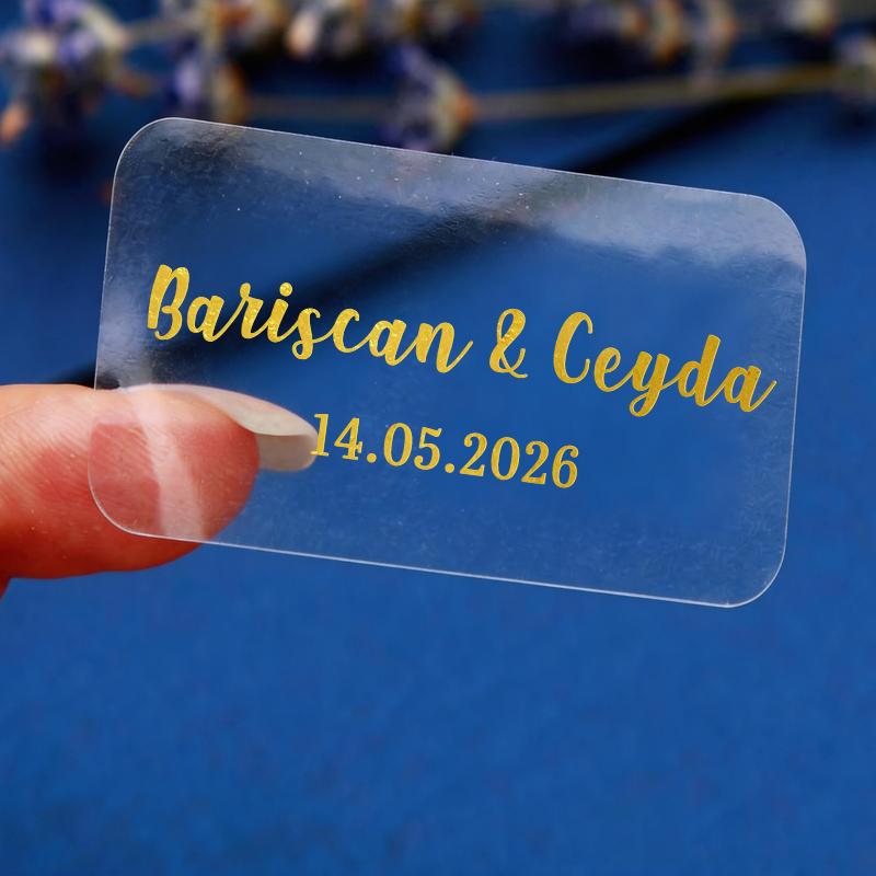 50 персонализированных прямоуг – обзор и цена Personalised Candle Label