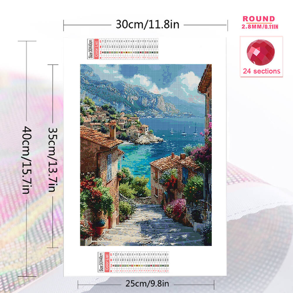 1 шт. безрамная алмазная мозаи – обзор и цена Photo Mosaic Print