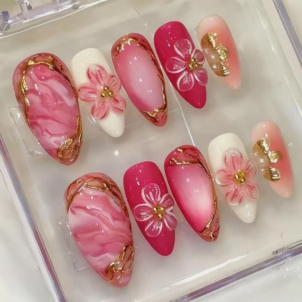 24 шт. роскошных накладных ног – обзор и цена Pressed Flower Art