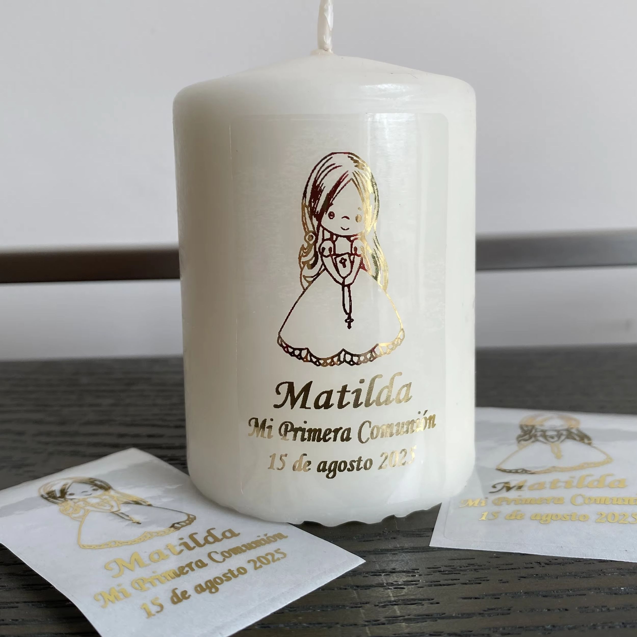 Персонализированные наклейки д – обзор и цена Personalised Candle Label