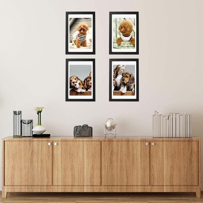 Набор из 5 предметов, черные д – обзор и цена Engraved Wood Frame