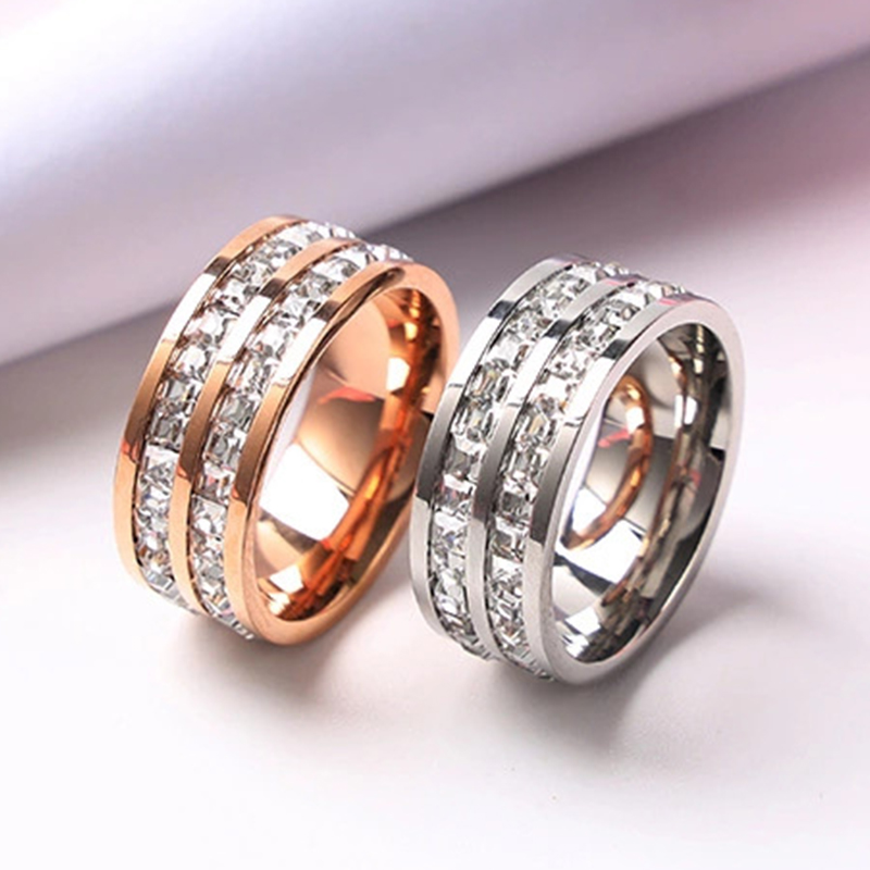 Роскошное кольцо из нержавеюще – обзор и цена Initial Ring Custom