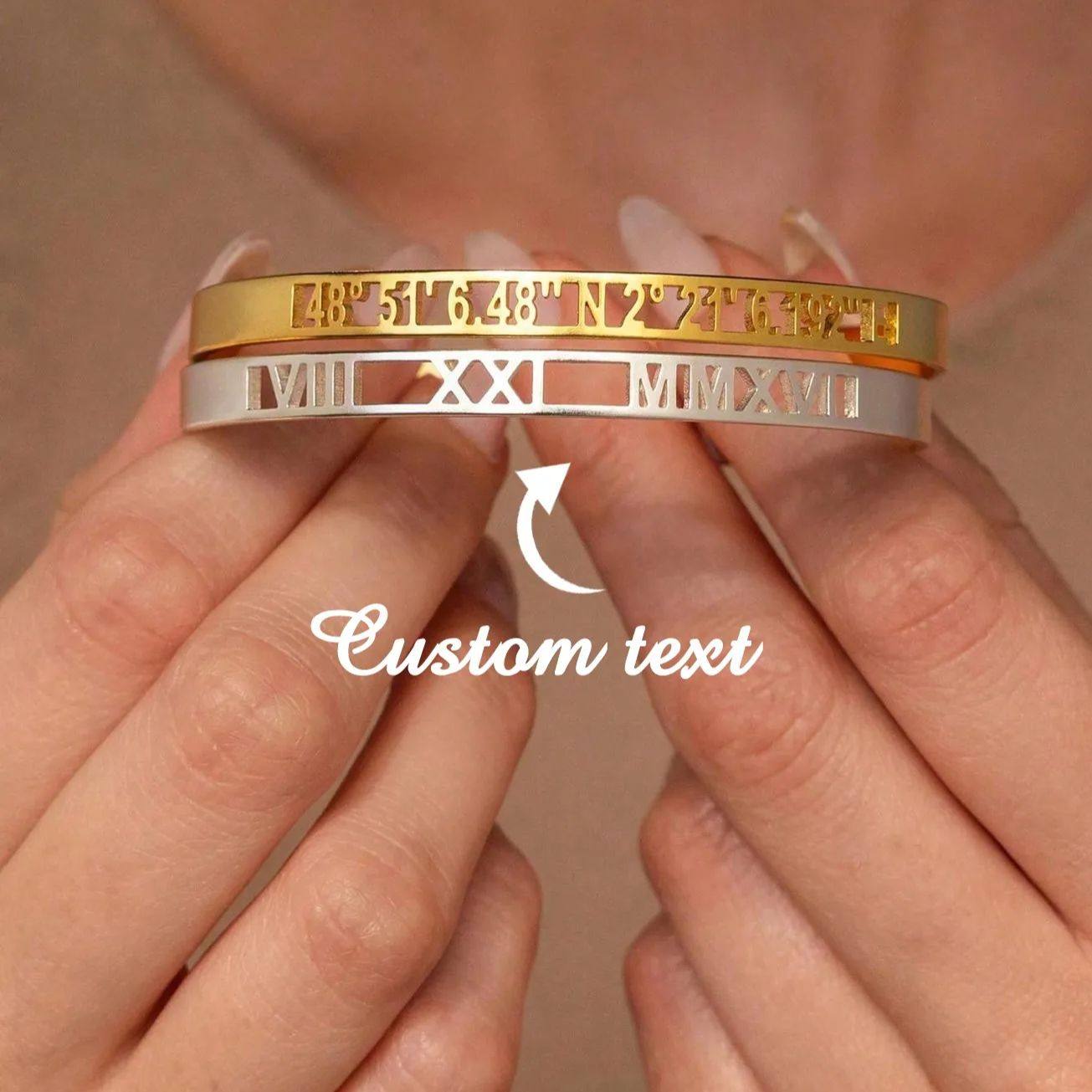 Изготовленные на заказ браслет – обзор и цена Coordinates Bracelet
