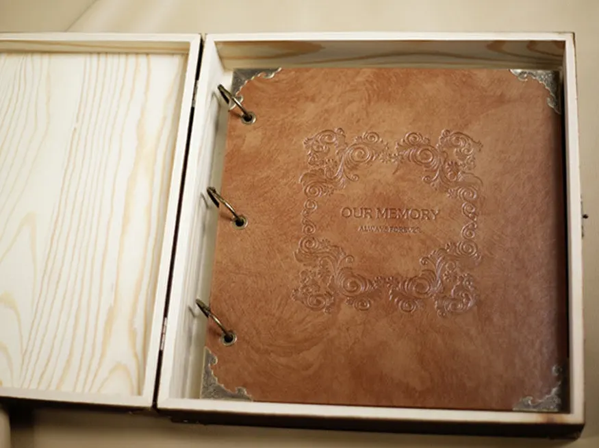50-страничный кожаный фотоальб – обзор и цена Custom Photo Book