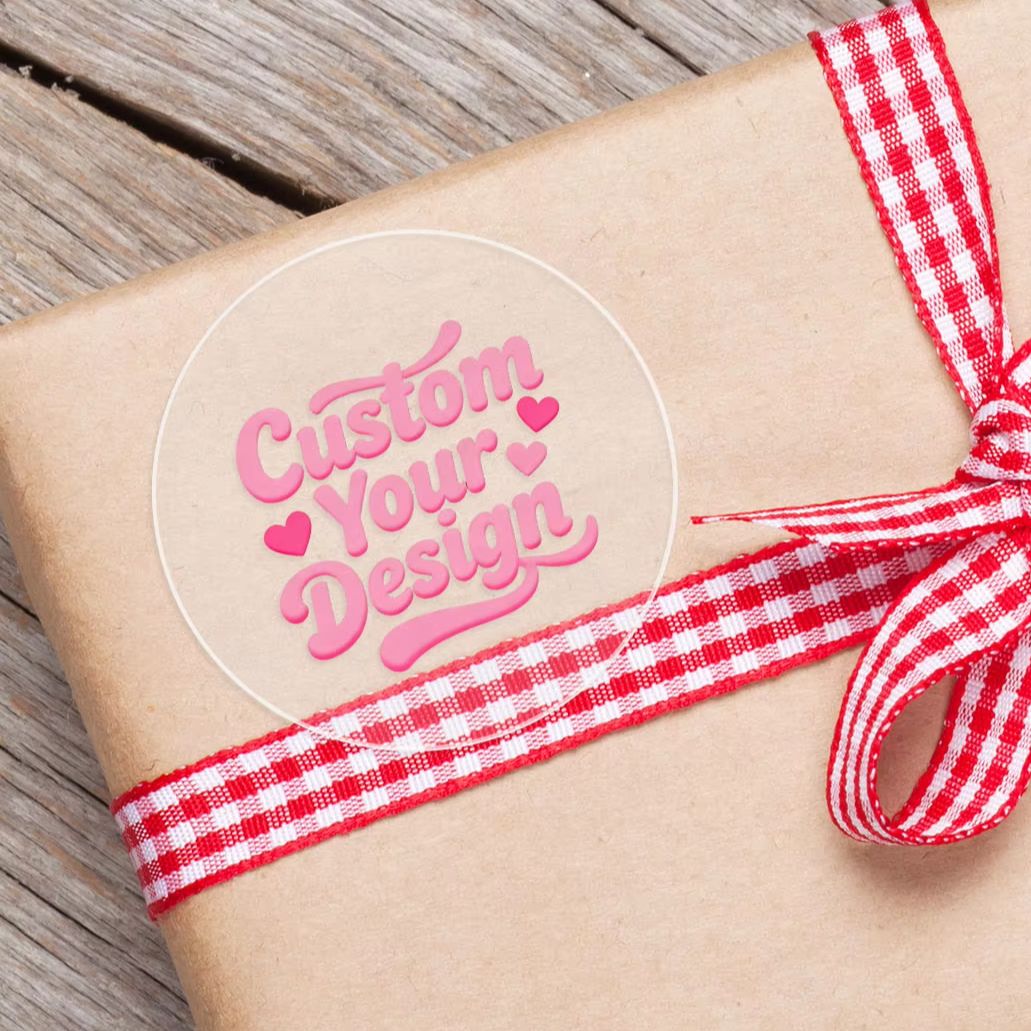 1-90 шт. Прозрачные круглые на – обзор и цена Personalised Candle Label