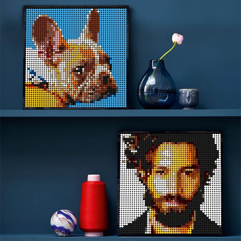 Пиксельная мозаика: индивидуал – обзор и цена Pet Portrait Custom